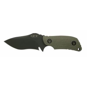 Zero Tolerance Black Strider Fixed Blade Knife w/ Green G-10 Handle